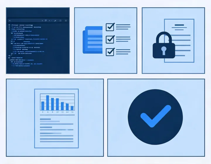 Terminal installation and credential review