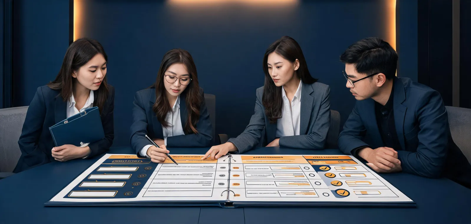 Account intelligence review across revenue teams